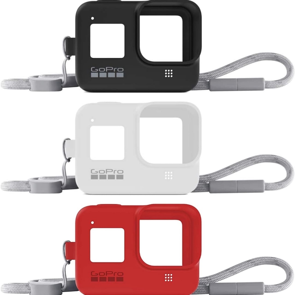 Capa De Silicone Cordão Gopro Hero 8 Firecracker Original