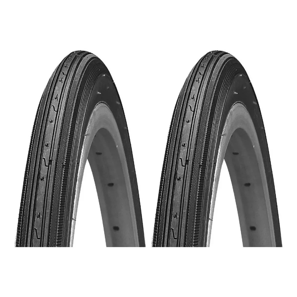 Par Pneus Bicicleta Kenda Aro 27 X 1.1/4 Bike Caloi 10 Monark Antiga K34