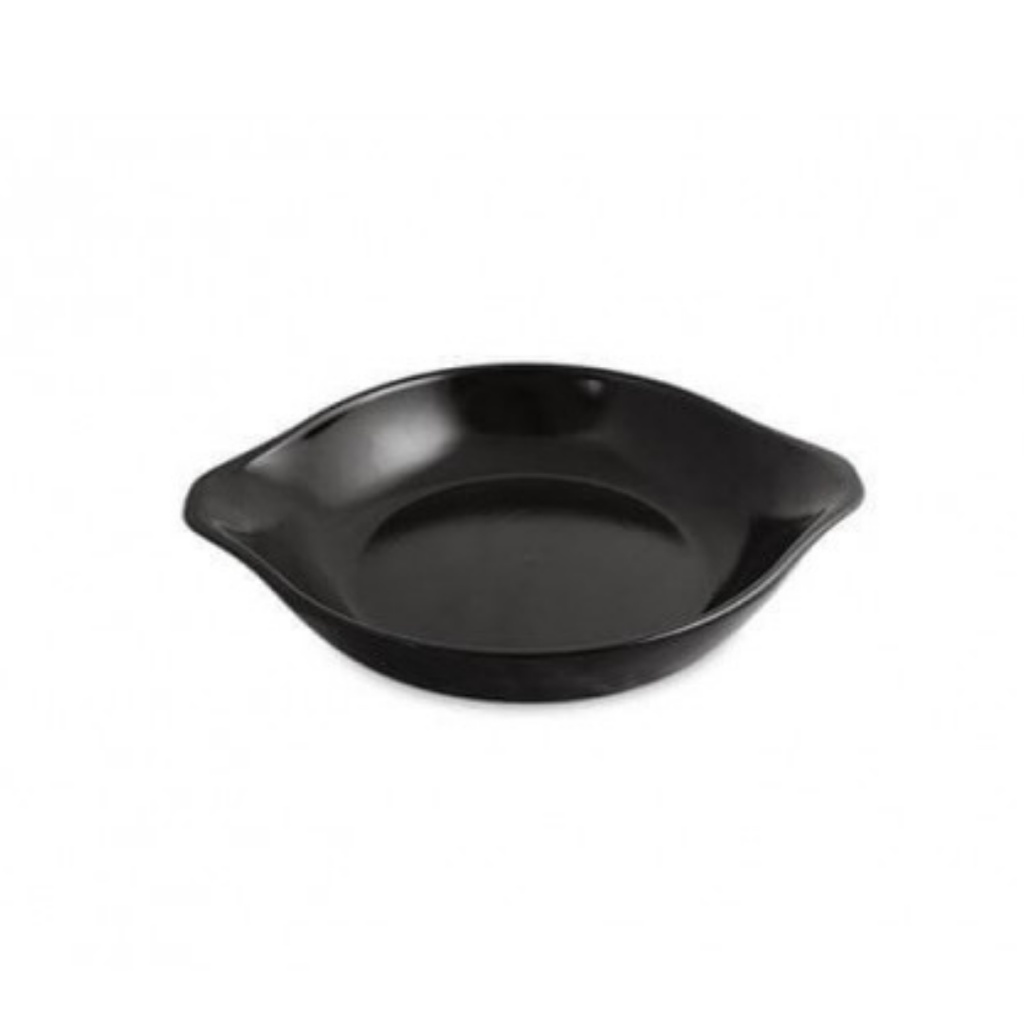 Assadeira Redonda Cerâmica Balti 20Cm 500Ml Ceraflame Preto