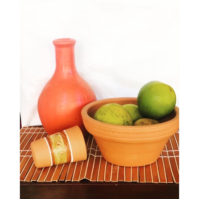 kit com fruteira + botija (1 litro)+ copo 200 ml | Shopee Brasil
