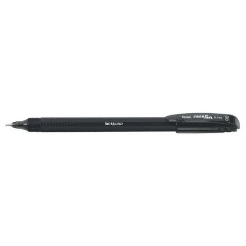Caneta Gel Pentel Energel Makkuro 0.5 Preta