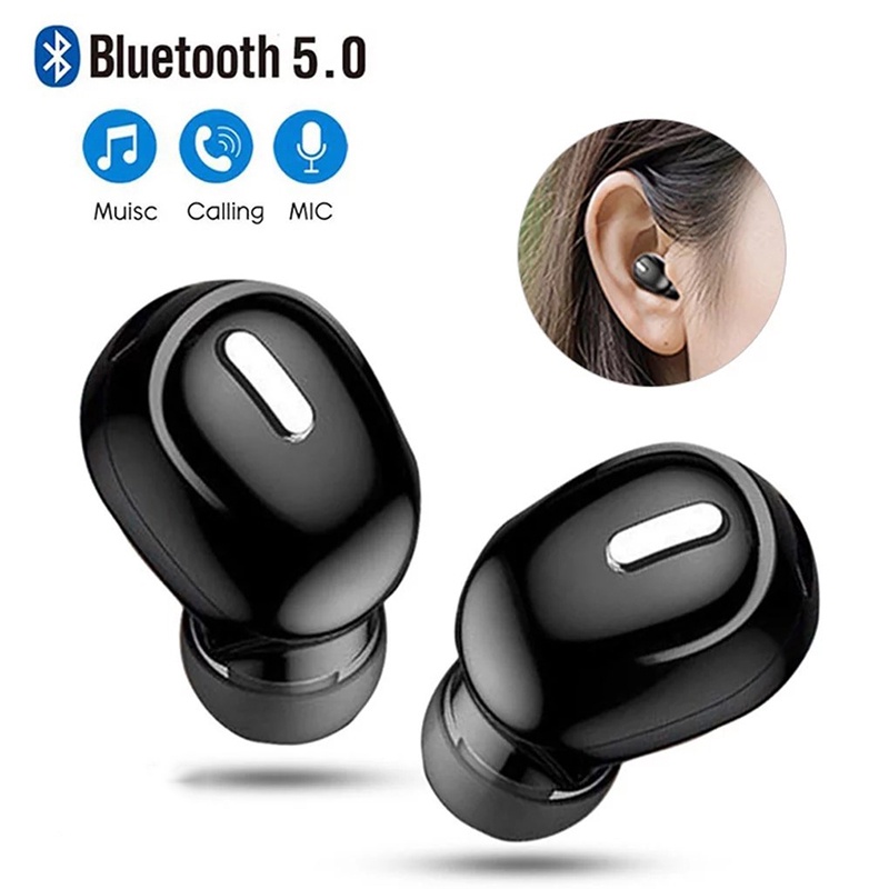 X9 mini fone de ouvido sem fio bluetooth 5 0 com microfone fones