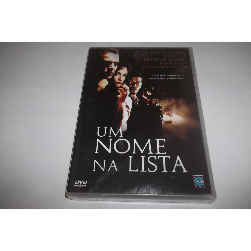 Dvd - Um Nome na Lista - 2007 - Paz Vega - Christopher Walken - Dublado - Lacrado