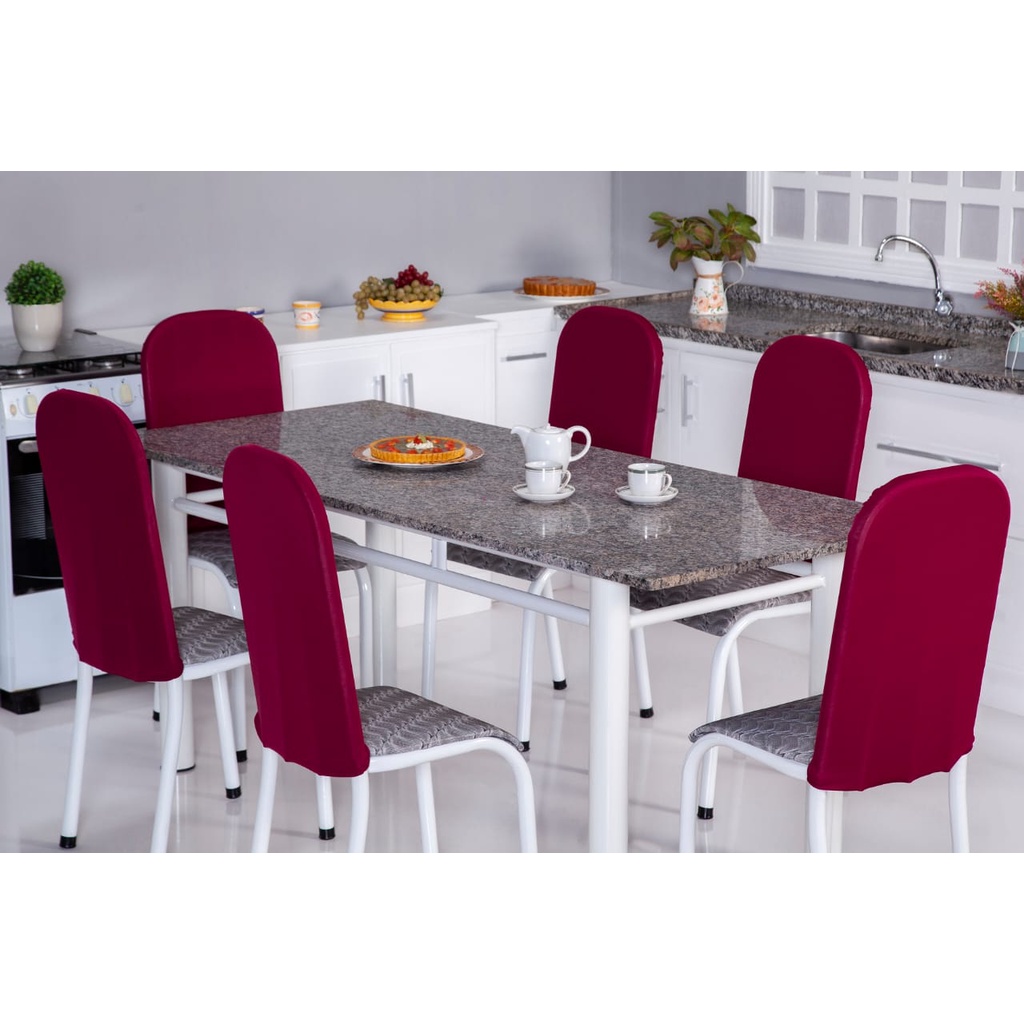 Kit 04 Capas de Encosto Tubular p/ Cadeiras em Oferta na Shopee