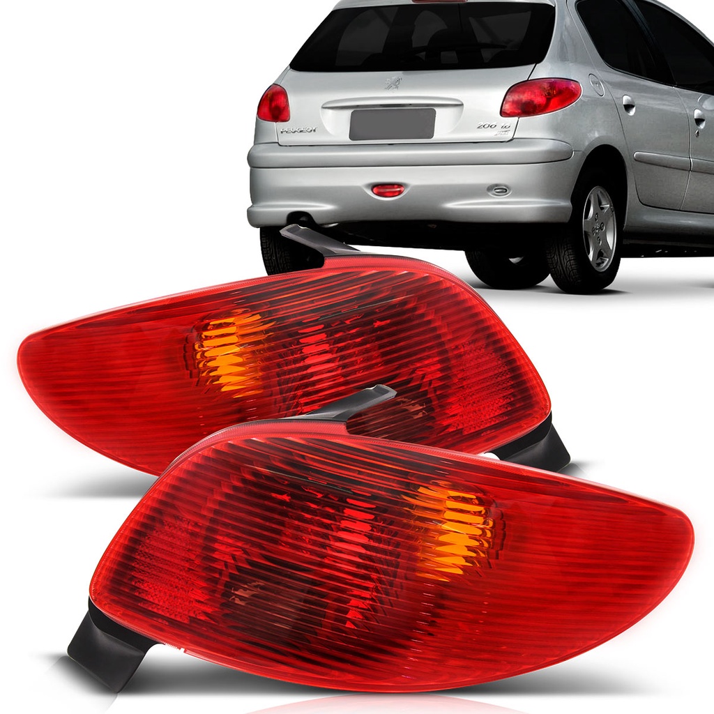 Lanterna Peugeot 206 2004 2005 2006 2007 2008 em Oferta na Shopee