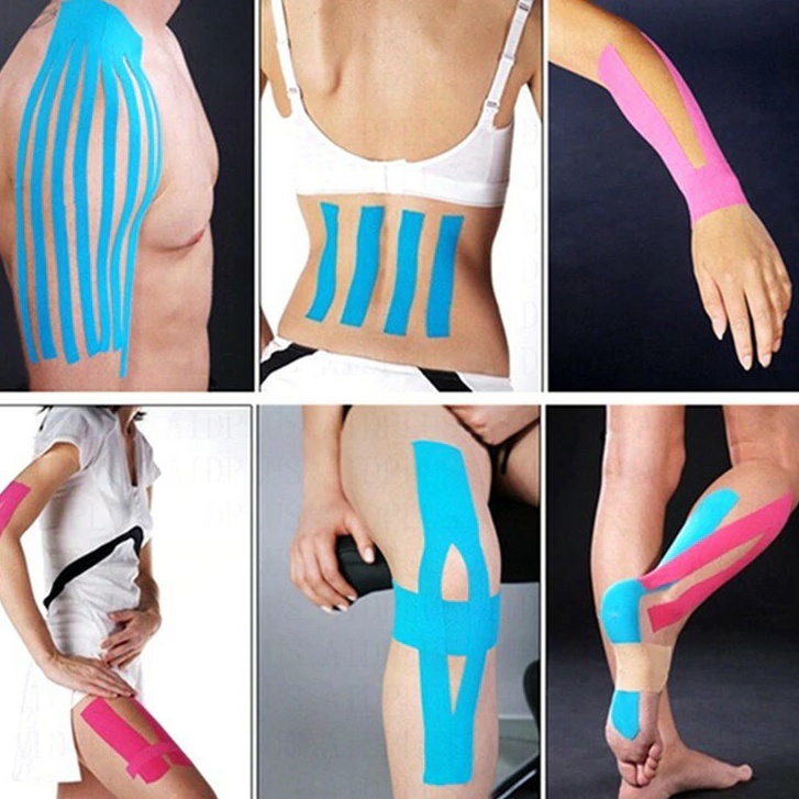 Kinesio Bandagem Bangem Elástica Fita De Kinesio Tape Profissional Ortopedia