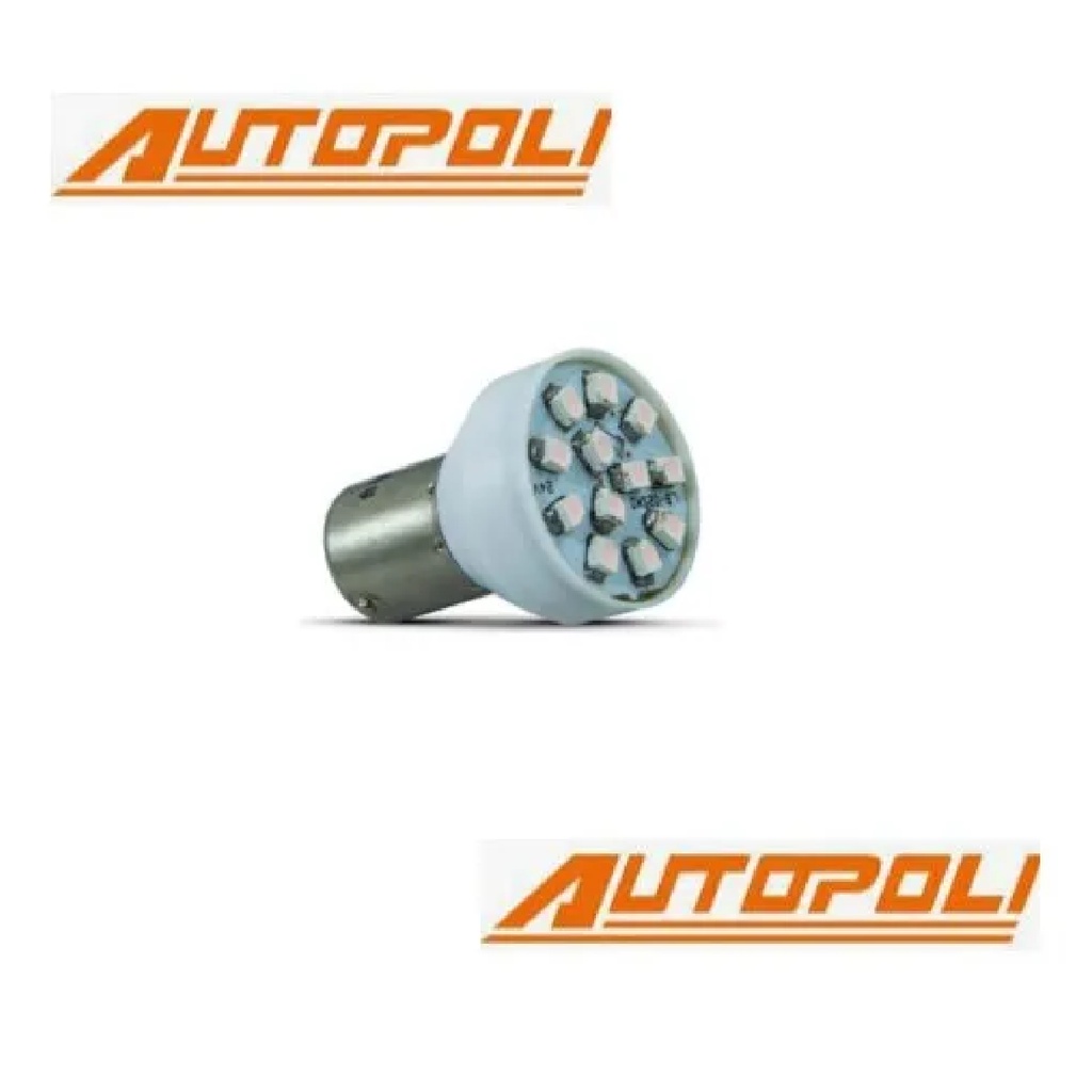 Lampada Pisca Led 2 Polos 1034 12v Cor Branco Autopoli 293
