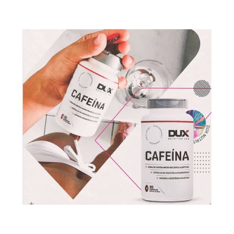 Cafeína - Pote 90 Cápsulas - Dux Nutrition · foto 2