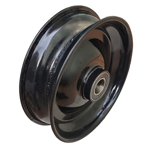 Roda Aro Metálico 8 C/ Rolamento 6205 1  350x8 Carrinho Carriola