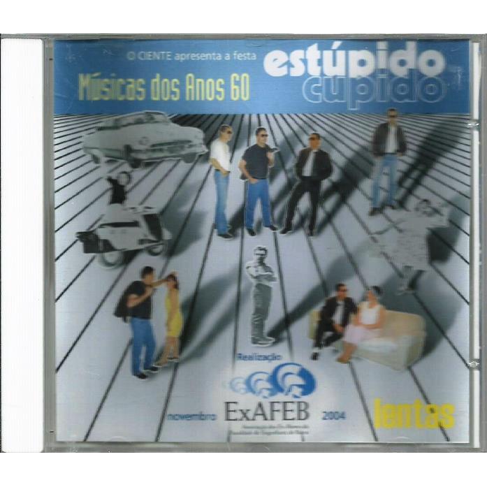 1454 Mcd- Cd Original 1996- O Ciente Apresenta- Estúpido Cupido- Músicas Dos Anos 60- Lentas- Novela- Pop Internacional