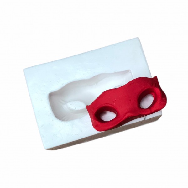 Molde De Silicone Máscara Carnaval Molde Para Confeitaria Molde Para Biscuit 757