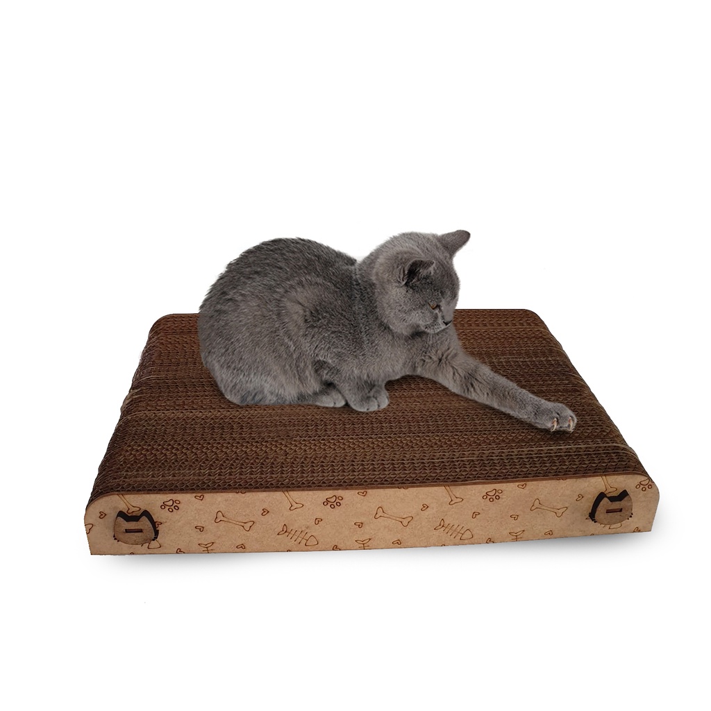 Arranhador para Gatos de papelão Terapêutico Promoção em Oferta na Shopee