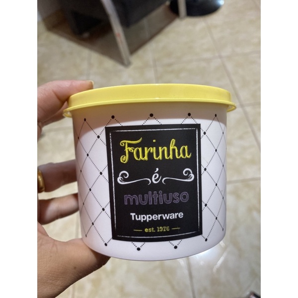 redondinha farinha bistrô tupperware