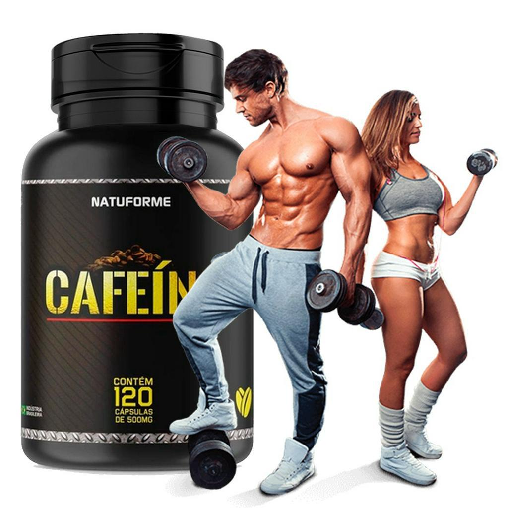 Termogênico Cafeína Natuforme 120 cápsulas 500 mg