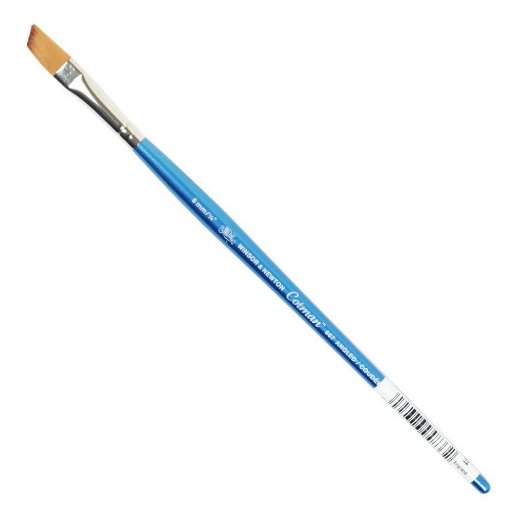 Pincel Chanfrado Aquarela Cotman Winsor & Newton 667 1/4