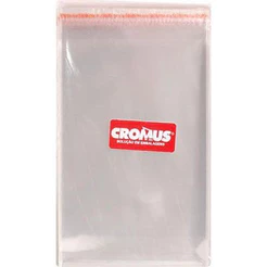Saco Transparente 9x13cm C/ Aba Adesiva - 100 Un - Rizzo
