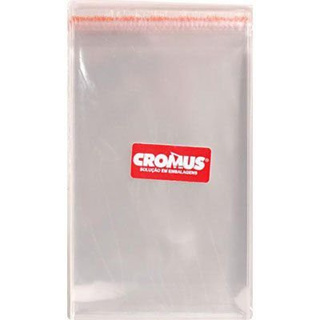 Saco Adesivado Transparente 6,5x9cm - 100 unidades - Cromus -  Rizzo Distribuidora em Oferta na Shopee
