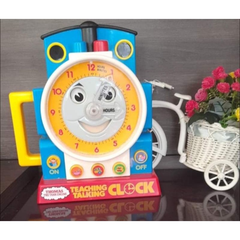 Brinquedo Relogio Thomas Ensinando As Horas Vintage E Raro