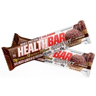 Barra de Proteína Health Bar Gourmet - (12un x 45g cada) (540g) - Health Labs