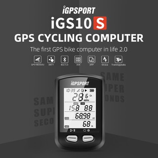 IGPSPORT iGS10S Velocímetro Computador Sem Fio GPS Ciclismo IPX6 Bluetooth À Prova D