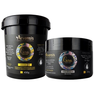 Kit Cachos Definidos Arvensis Mascara 2x1 450g+geleia Suave