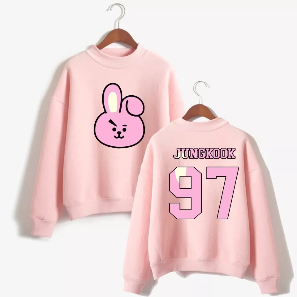 Moletom Blusa Bts Jungkook Cooky Mascote 97 Music | Shopee Brasil