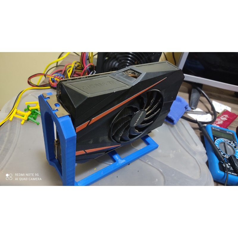 02 Suportes Externos LITE  para Placa de Vídeo GPU Mineração P/ Placas de até 02 FAN