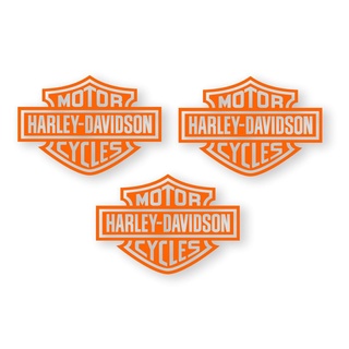 Kit com 3 Adesivos Harley Davidson - 10x7,5cm cada