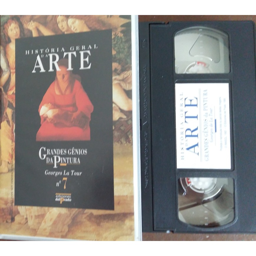 VHS ORIGINAL HISTÓRIA GERAL DA ARTE 7 - GEORGES LA TOUR