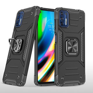 Capa Anti Impacto Anel Metal para motorola Moto G9 Plus Xt2087