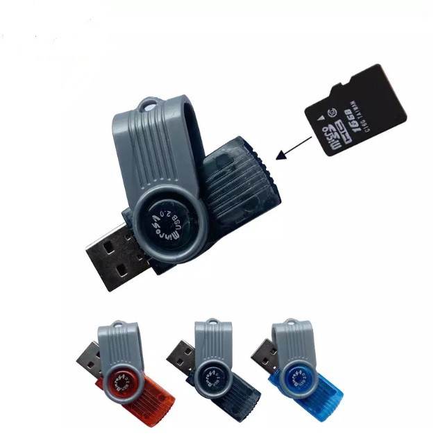 Adaptador Cartão de Memória USB 2 0 Micro SD