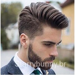 Nova moda 2024 cabelo masculino