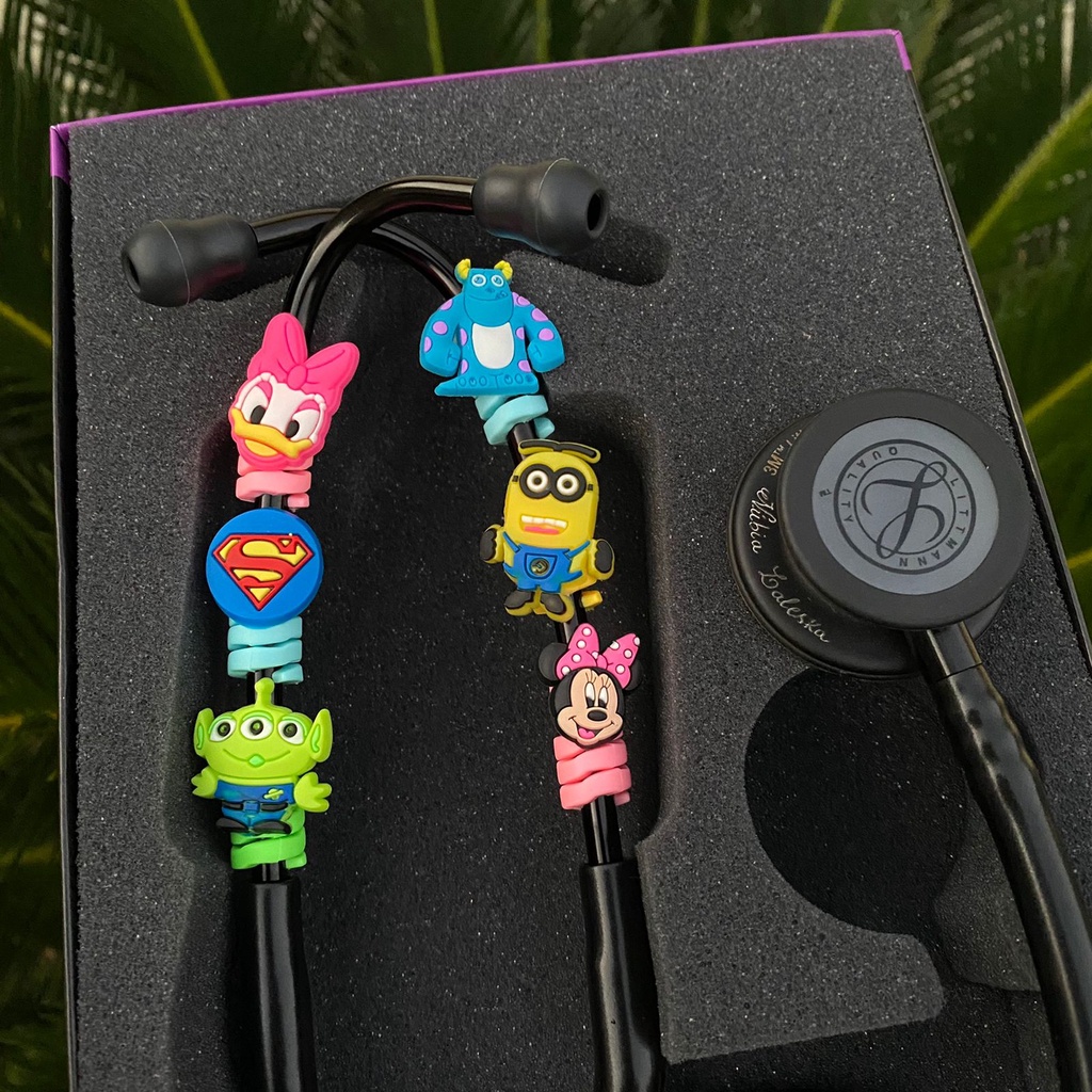 Acessório Espiral para Estetoscópio - Enfeite para Estetoscópio Pediátrico/Enfermagem Pingente Clínico Fofura em Oferta na Shopee