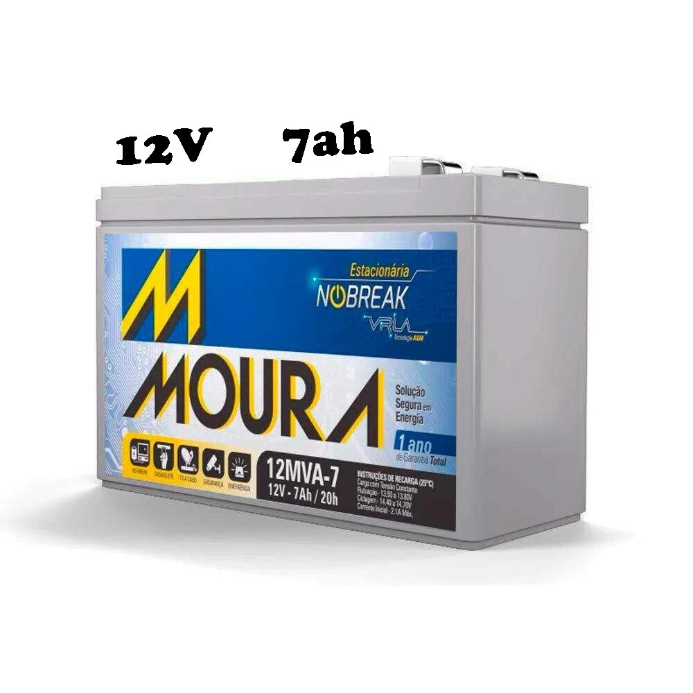 Bateria Para Brinquedo Carrinho Elét Motinha 12v7ah Envio Já