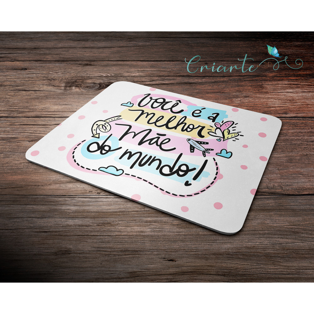 Mouse Pad Personalizado dia das Mães Modelo 3