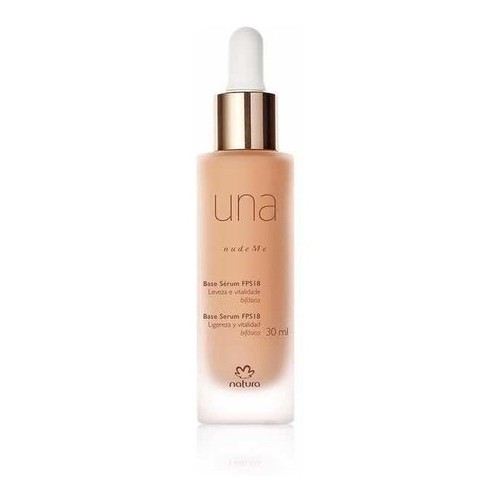 Base Una Sérum Nude Me FPS 18 Natura | Shopee Brasil