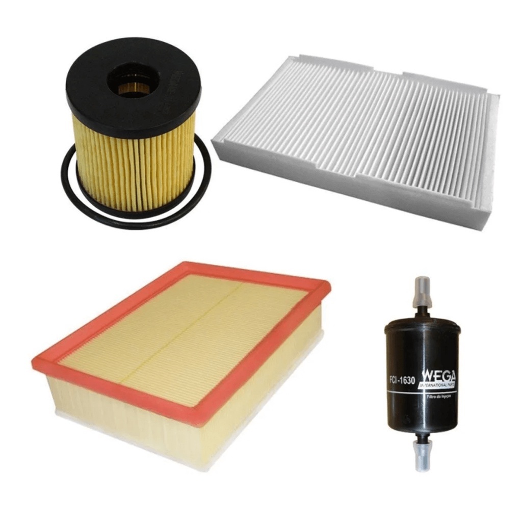 Kit Troca De Filtros 307 2.0 2007 308 2.0 2012 Em Diante