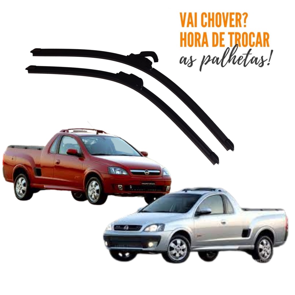 Par Palheta Limpador Parabrisa Original Bosch VW Saveiro G5 Trend