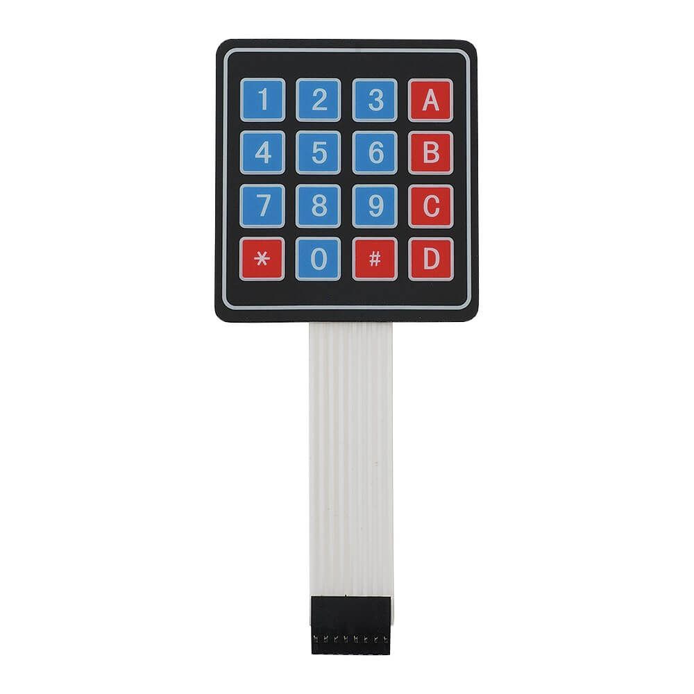Teclado Matricial - Membrana - 4X4 16 Teclas