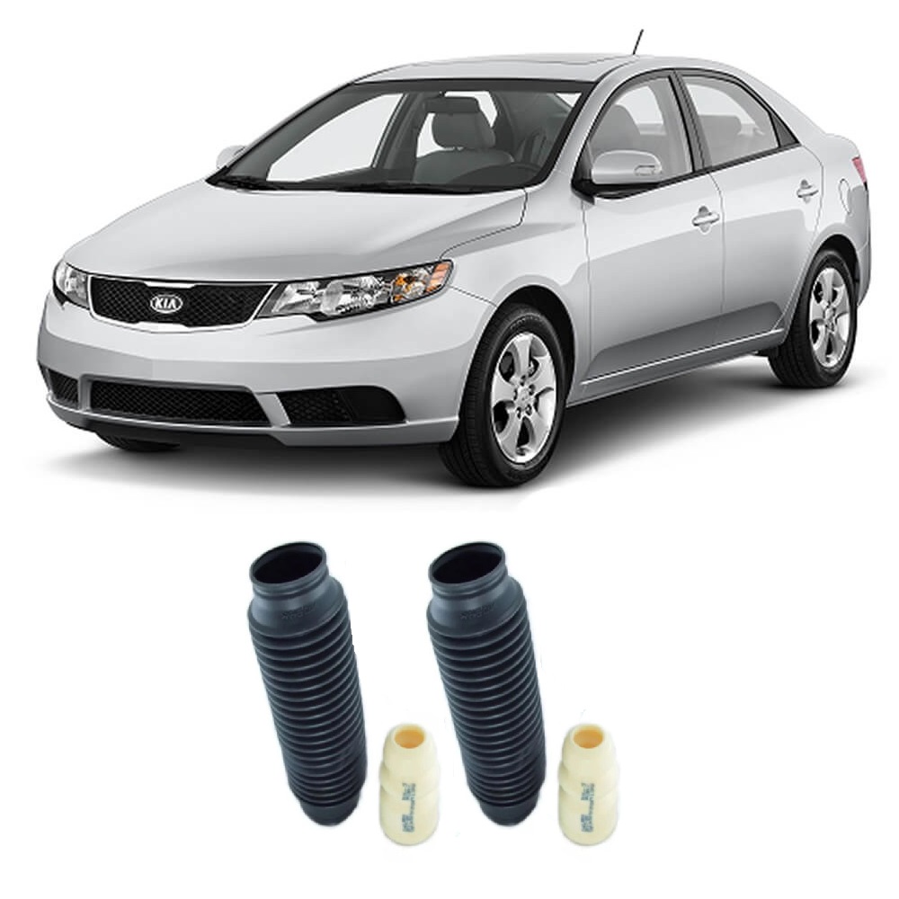Par Batente e Coifa Kia Cerato Dianteiro (2005 Até 2013)