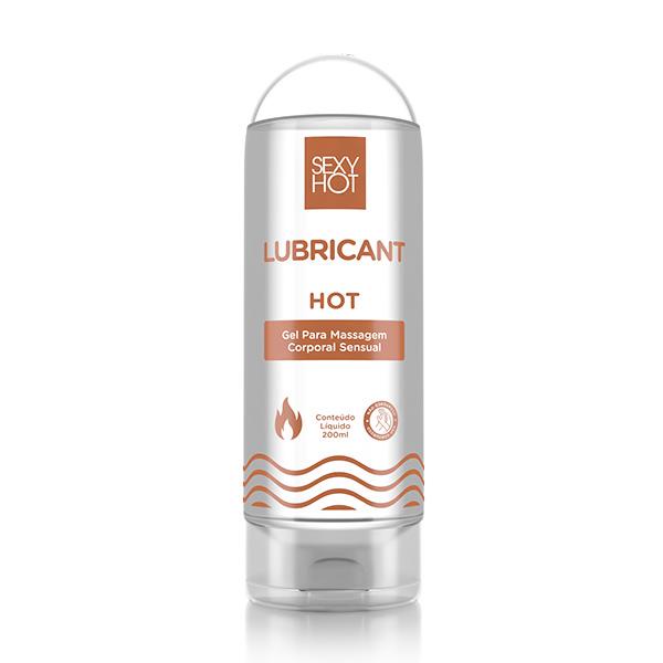 Gel Lubrificante Hot para Massagem à Base D'Água - Sexy Hot Lubricant | 200 ml em Oferta na Shopee