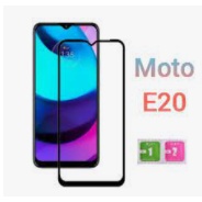 Moto E20 ACESSÓRIO CELULAR PELÍCULA VIDRO 3D