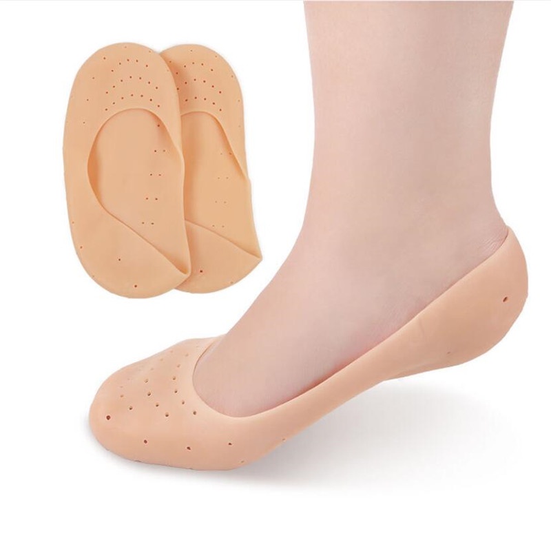 protetor de silicone Para Pés, hidratante em gel , ferramenta de cuidados com os pés rachada, meias de calcanhar, protetor para cuidados com a saúde e pedicure ,  massageador Podologia unissex