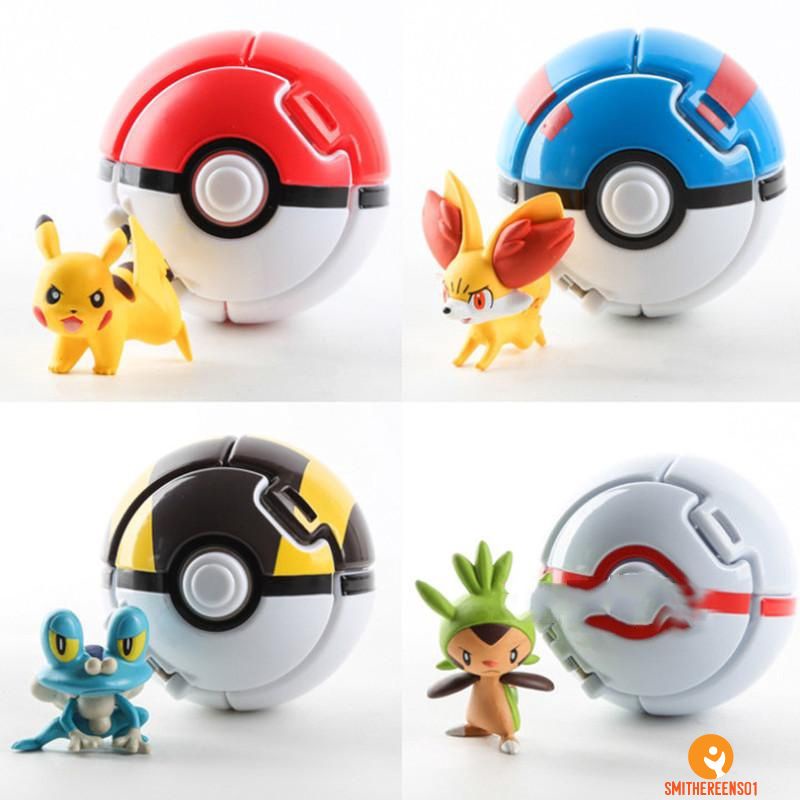Pokebola com 1 Pokemon Dentro smithereens01 - Escorrega o Preço