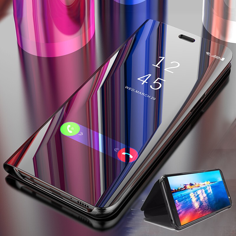 Samsung Galaxy S23 S24 S25 S26 Ultra S26 Plus S25 Edge S25 FE A17 A26 A36 A37 A56 A57 Espelho Inteligente Flip Case Supo