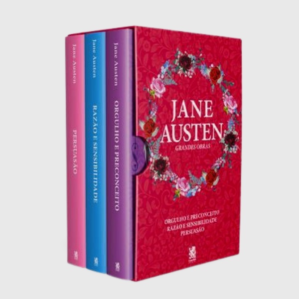Coleção Jane Austen Grandes Obras - Box com 3 Livros - Books & Magazines