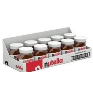 Creme de avelã com cacau Ferrero Nutella original 10unidades de 140gr