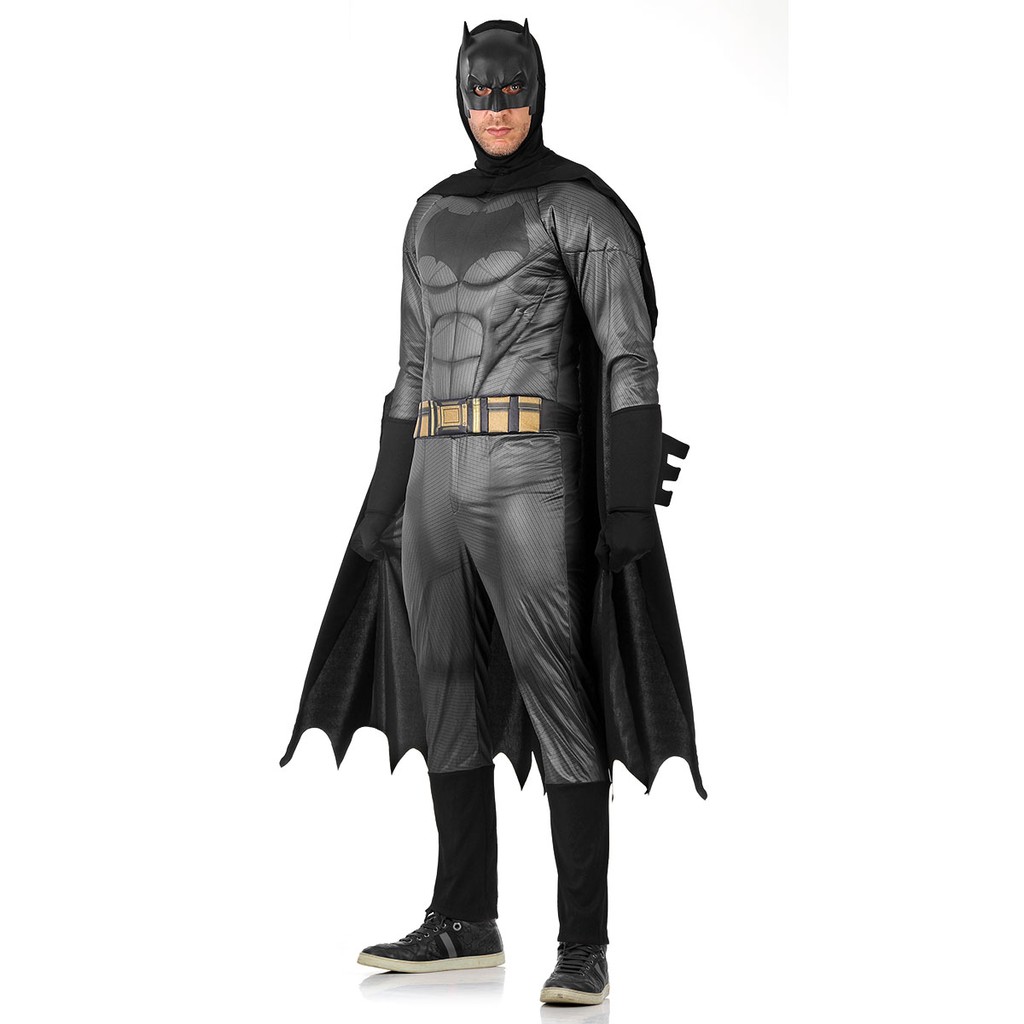 Fantasia Batman Adulto Original Herói Dc Sulamericana COSPLAY PROFISSIONAL  ENTREGA RAPIDA | Shopee Brasil