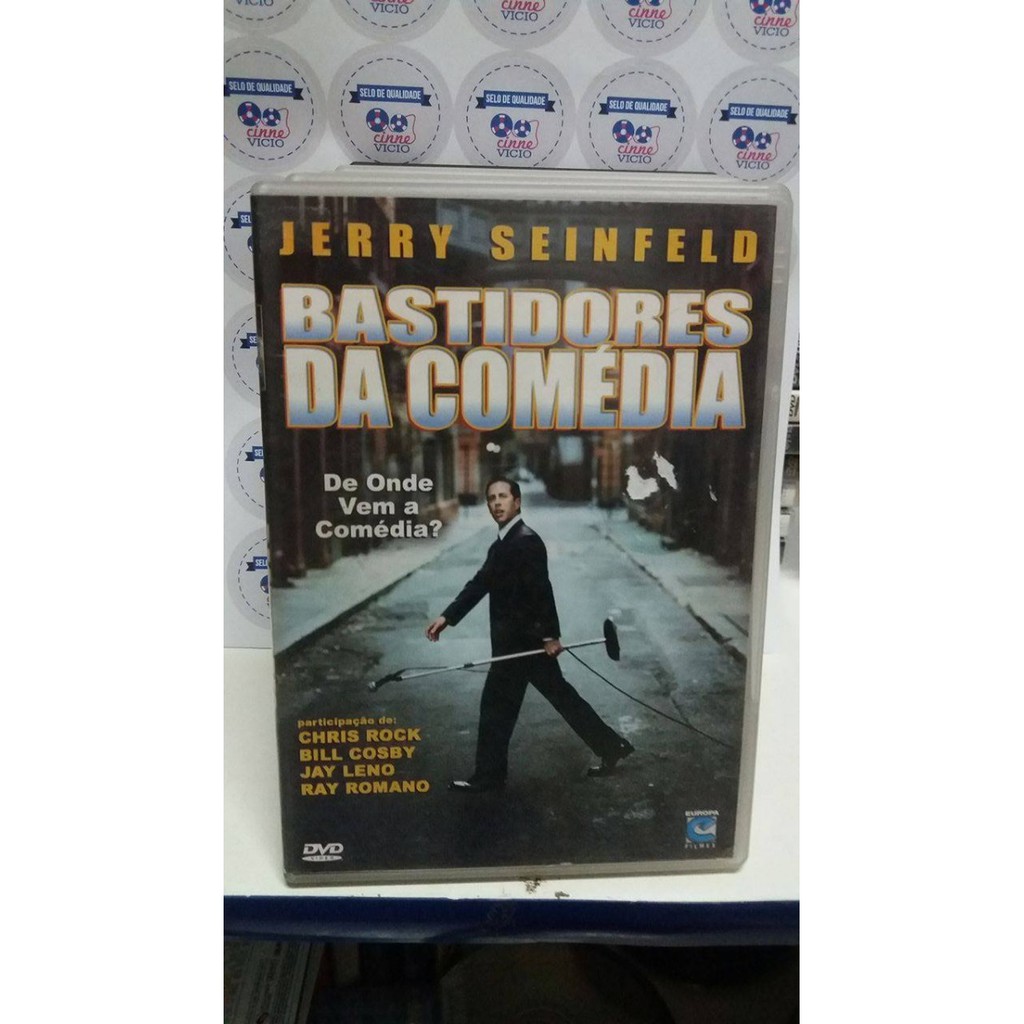 Dvd Original Filme Bastidores Da Comedia Jerry Seinfeld