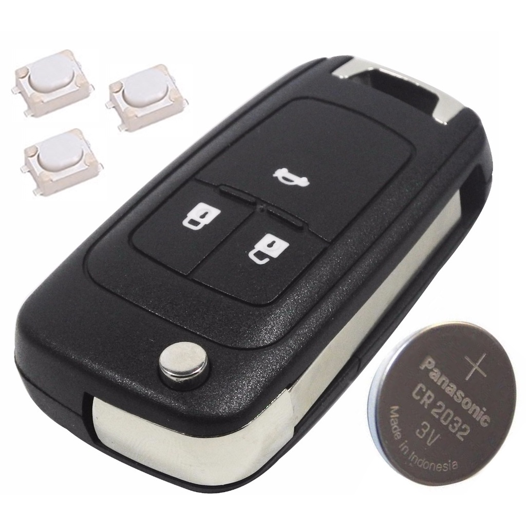 Chave canivete GM Onix Cobalt Cruze Spin Sonic Prisma em Oferta na Shopee